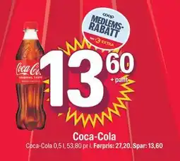 Coop Extra Coca-Cola, Medlemspris tilbud