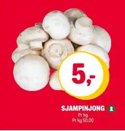 Coop Extra SJAMPINJONG, NOK 5 tilbud