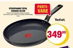 Coop Extra STEKEPANNE TEFAL CHANGE 28 CM, NOK 349 tilbud
