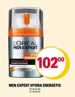 Coop Extra MEN EXPERT HYDRA ENERGETIC, NOK 102 tilbud