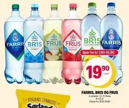 Coop Extra FARRIS, BRIS OG FRUS, NOK 19.9 tilbud