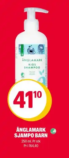 Coop Extra ÄNGLAMARK SJAMPO BARN, NOK 41.1 tilbud