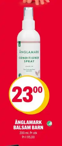 Coop Extra ÄNGLAMARK BALSAM BARN, NOK 23 tilbud