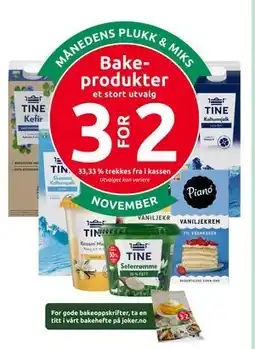 Joker Bakeprodukter tilbud