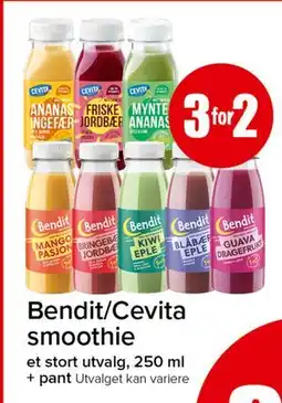 Spar Bendit/Cevita smoothie tilbud