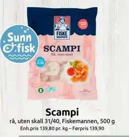 Joker Scampi, NOK 69.9 tilbud