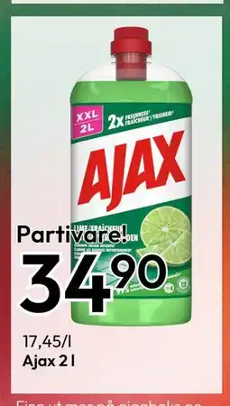Gigaboks Ajax 2 l, NOK 34.9 tilbud