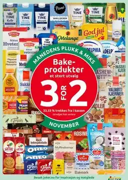 Joker Bakeprodukter tilbud