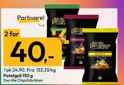 Gigaboks Potetgull 150 g, NOK 40 tilbud