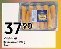 Gigaboks Krumkaker 130 g, NOK 37.9 tilbud