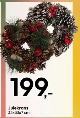 Gigaboks Julekrans, NOK 199 tilbud