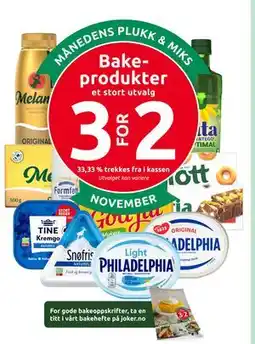 Joker Bakeprodukter tilbud