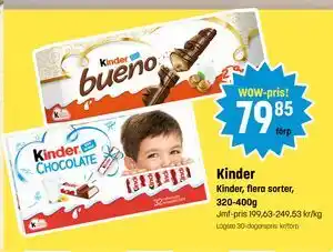 Kinder, SEK 79.85