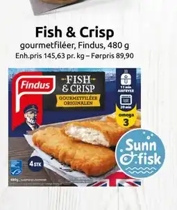 Joker Fish & Crisp, NOK 69.9 tilbud