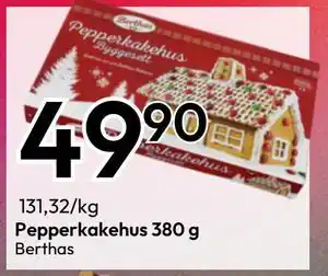 Gigaboks Pepperkakehus 380 g, NOK 49.9 tilbud