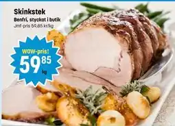 Eurocash Skinkstek, SEK 59.85 tilbud