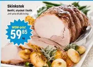 Eurocash Skinkstek, SEK 59.85 tilbud