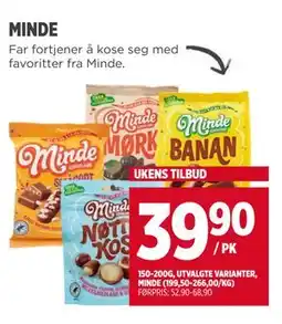 Meny Minde, NOK 39.9 tilbud