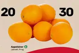 Matkroken Appelsiner, NOK 30 tilbud