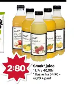 Matkroken Smak* juice, NOK 80 tilbud