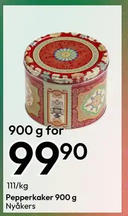 Gigaboks Pepperkaker 900 g, NOK 99.9 tilbud
