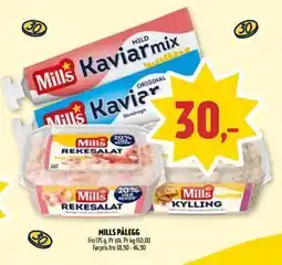 Coop Prix MILLS PÅLEGG, NOK 30 tilbud