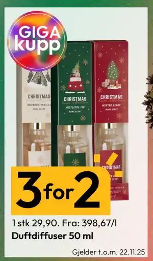 Gigaboks Duftdiffuser 50 ml, NOK 29.9 tilbud