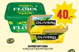 Coop Prix OLIVERO/SOFT FLORA, NOK 40 tilbud