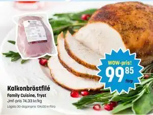 Eurocash Kalkonbröstfilé, SEK 99.85 tilbud