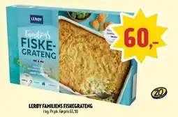 Coop Prix LERØY FAMILIENS FISKEGRATENG, NOK 60 tilbud