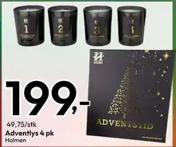 Gigaboks Adventlys 4 pk, NOK 199 tilbud