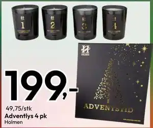 Gigaboks Adventlys 4 pk, NOK 199 tilbud