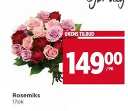 Meny Rosemiks, NOK 149 tilbud