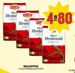 Coop Prix REGAL HVETEMEL, NOK 80 tilbud