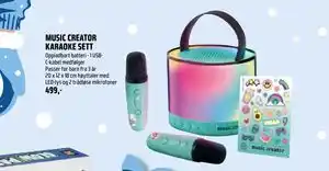 MUSIC CREATOR KARAOKE SETT, NOK 499