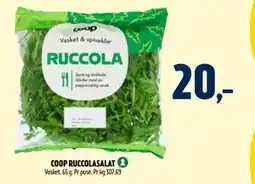 Coop Prix COOP RUCCOLASALAT, NOK 20 tilbud
