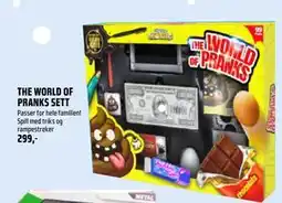 Coop Obs THE WORLD OF PRANKS SETT, NOK 299 tilbud
