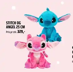 Coop Obs STITCH OG ANGEL 25 CM, NOK 329 tilbud
