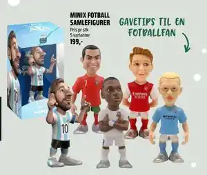 Coop Obs MINIX FOTBALL SAMLEFIGURER, NOK 199 tilbud