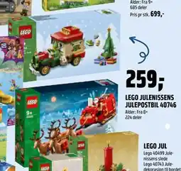 Coop Obs LEGO JULENISSENS JULEPOSTBIL 40746, NOK 259 tilbud
