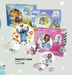 Coop Obs FROKOSTSETT 3 DELER, NOK 179 tilbud