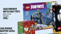 Coop Obs LEGO FORTNITE BATTLE BUS 77073, NOK 1399 tilbud