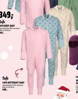 Coop Obs SAFA NATTDRAKT BABY, NOK 499 tilbud