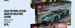 Coop Obs LEGO TECHNIC ASTON MARTIN VALKYRIE 42208, NOK 829 tilbud