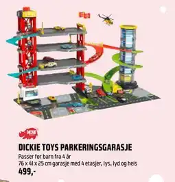 Coop Obs DICKIE TOYS PARKERINGSGARASJE, NOK 499 tilbud