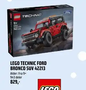 LEGO TECHNIC FORD BRONCO SUV 42213, NOK 829
