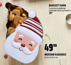 Coop Obs MORSOM KAKEBOKS, NOK 49.9 tilbud