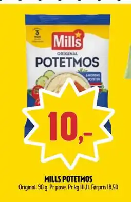 Coop Prix MILLS POTETMOS, NOK 10 tilbud