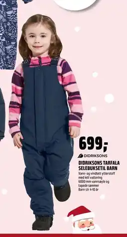 Coop Obs DIDRIKSONS TARFALA SELEBUKSETIL BARN, NOK 699 tilbud