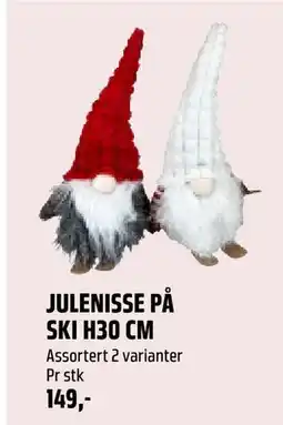Coop Obs JULENISSE PÅ SKI H30 CM, NOK 149 tilbud